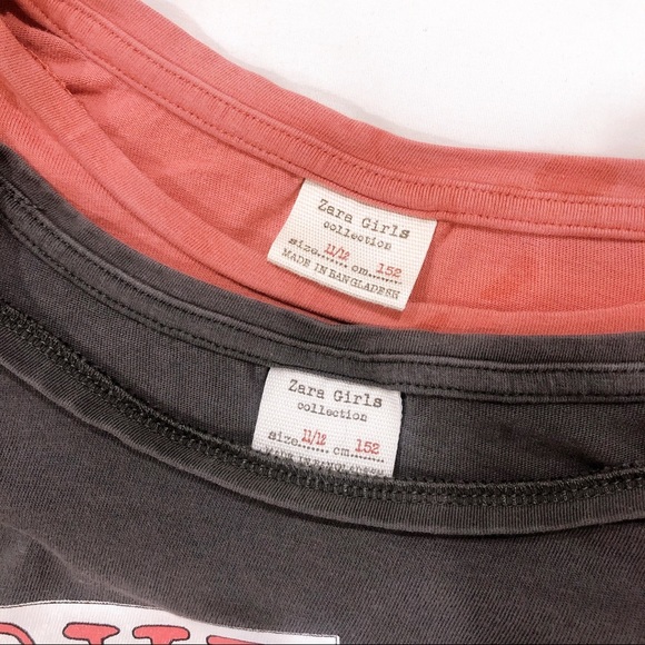 Sara bundle of 2 long sleeve shirts size 11/12 - Picture 4 of 5